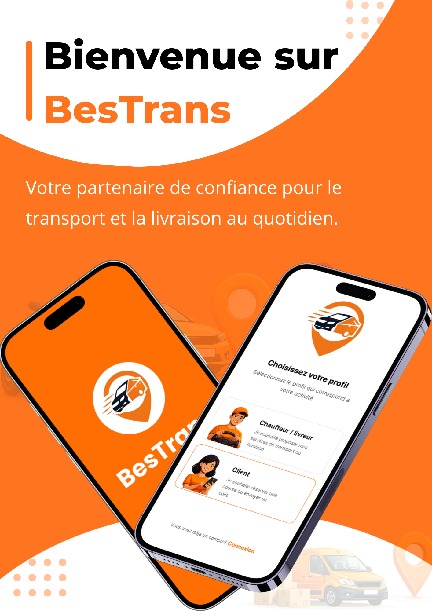 Application Bestrans - Aperçu Client